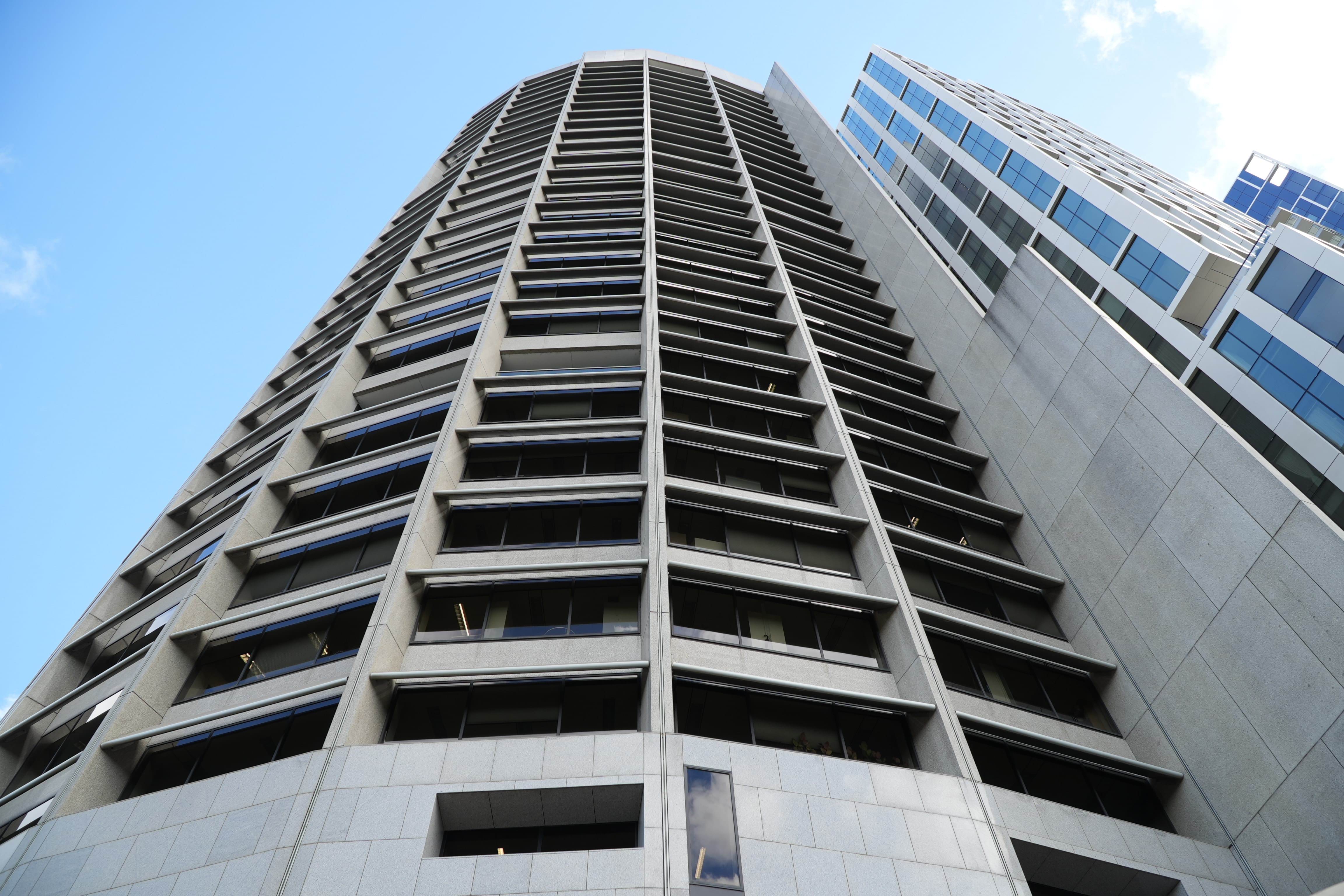 Upwards view of 1 Spring Street, Melbourne